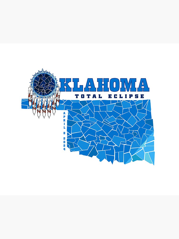 Thumbnail 5 of 5, Mouse Pad, Oklahoma 2024 Total Eclipse designed and sold by Eclipse2024.