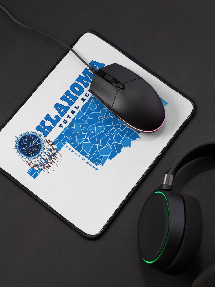 Thumbnail 4 of 5, Mouse Pad, Oklahoma 2024 Total Eclipse designed and sold by Eclipse2024.