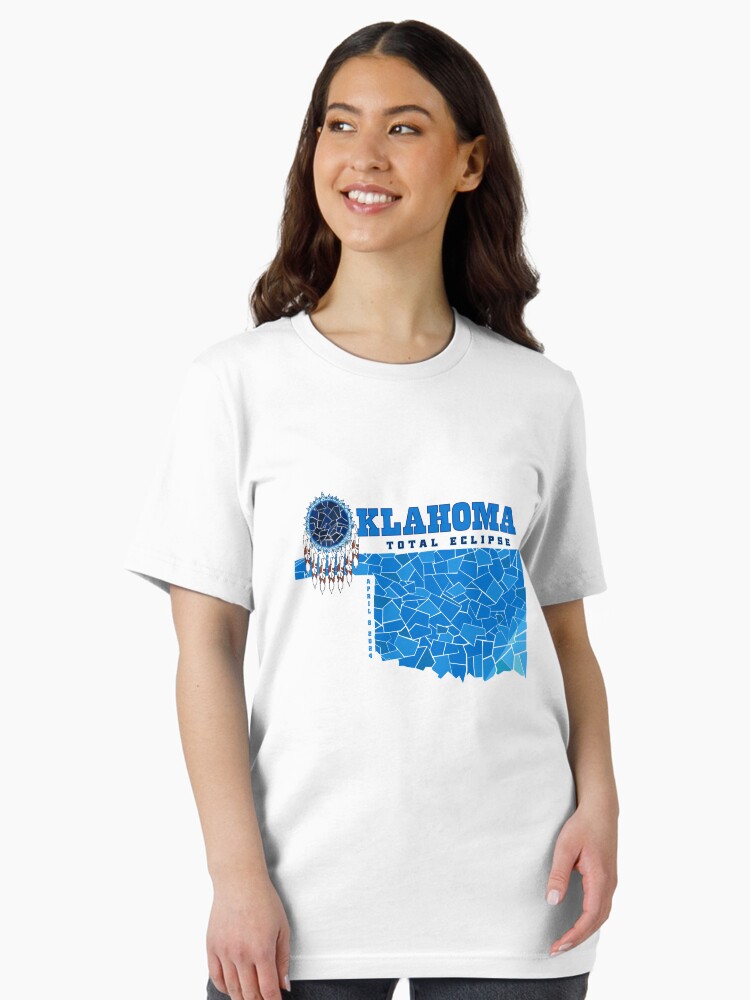 Thumbnail 2 of 7, Essential T-Shirt, Oklahoma 2024 Total Eclipse designed and sold by Eclipse2024.