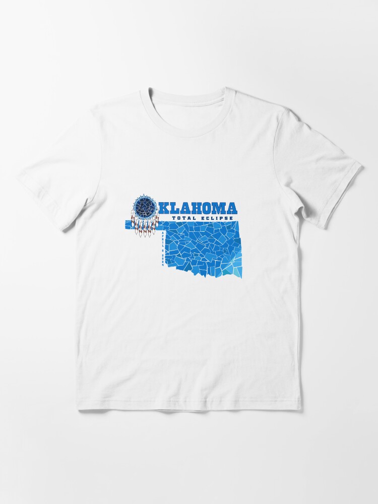 Thumbnail 3 of 7, Essential T-Shirt, Oklahoma 2024 Total Eclipse designed and sold by Eclipse2024.