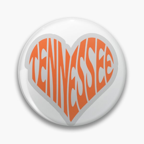 Item preview, Tennessee heart graphic design art print designed and sold by dcrc.