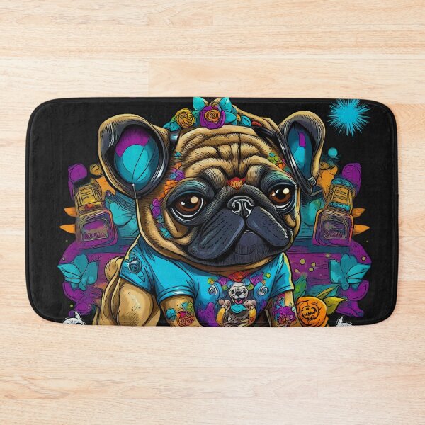 Item preview, Pug Skull Candy designed and sold by RedBluffTraders.