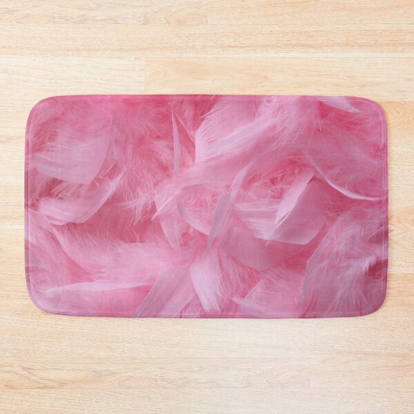 Item preview, Graceful Pink Feathers Art Print designed and sold by Michelle Moss.