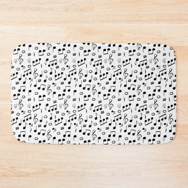Item preview, Musical note pattern designed and sold by JenPolegattoArt.