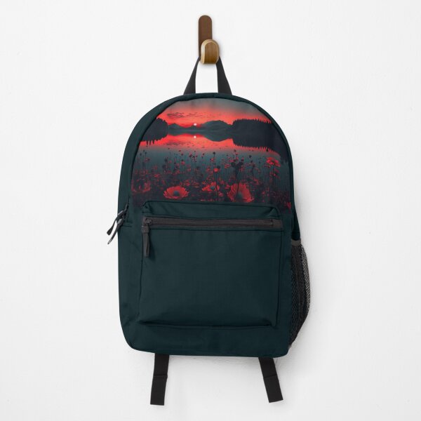 Item preview, Quiet evening, blue and red designed and sold by silent-violin.