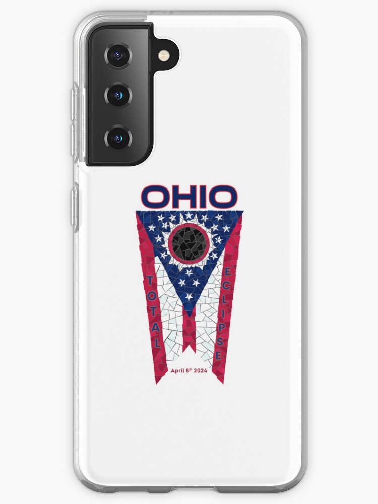 Thumbnail 1 of 4, Samsung Galaxy Phone Case, Ohio 2024 Total Eclipse designed and sold by Eclipse2024.