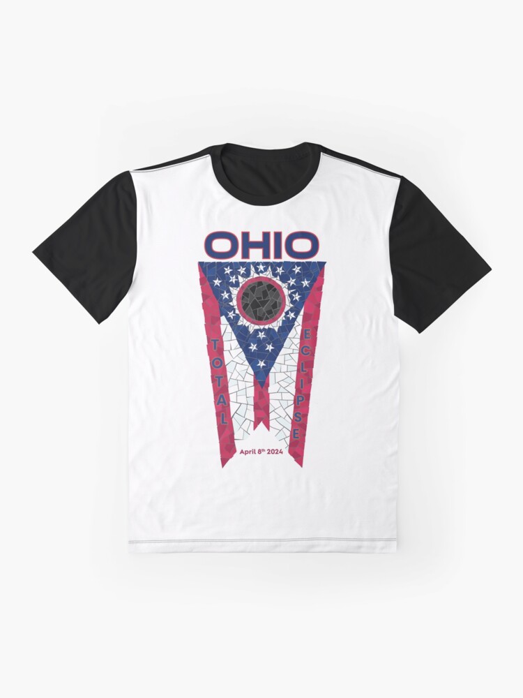 Graphic T-Shirt, Ohio 2024 Total Eclipse designed and sold by Eclipse2024