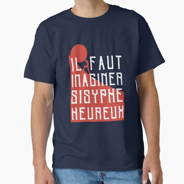 Item preview,  Albert Camus: il faut imaginer sisyphe heureux ( le mythe de sisyphe ) designed and sold by artbleed.