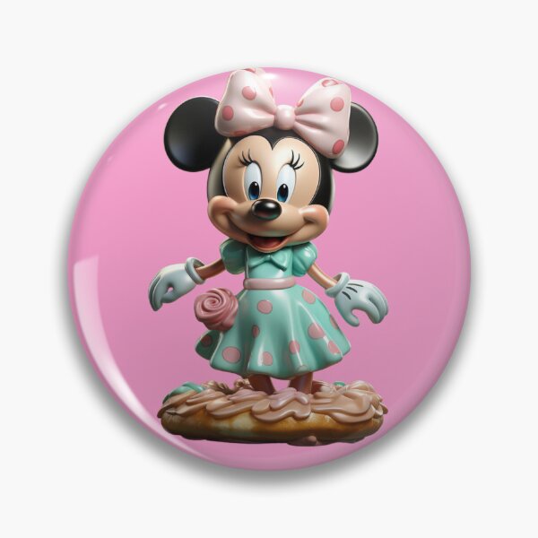 Item preview, minnie with donut, mickey and minnie designed and sold by Oksidesignsweet.