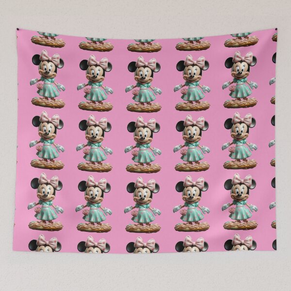 Item preview, minnie with donut, mickey and minnie designed and sold by Oksidesignsweet.