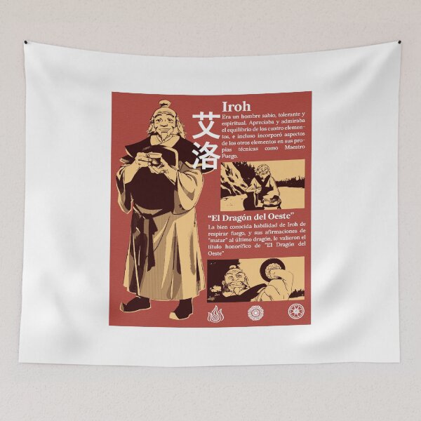 Item preview, Copy of Iroh, The Dragon of the West - Avatar design (color) designed and sold by Jordanzzz.