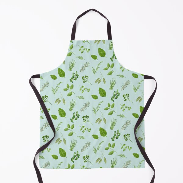 Item preview, Herbs on a blue background designed and sold by Cheekyleopard.