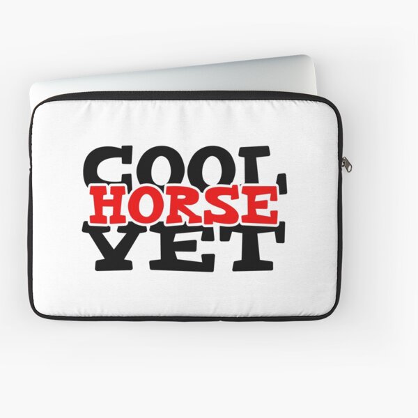 Aperçu de l'œuvre Cool Horse Vétérinaire Rouge créée et vendue par AshMarieDykes.