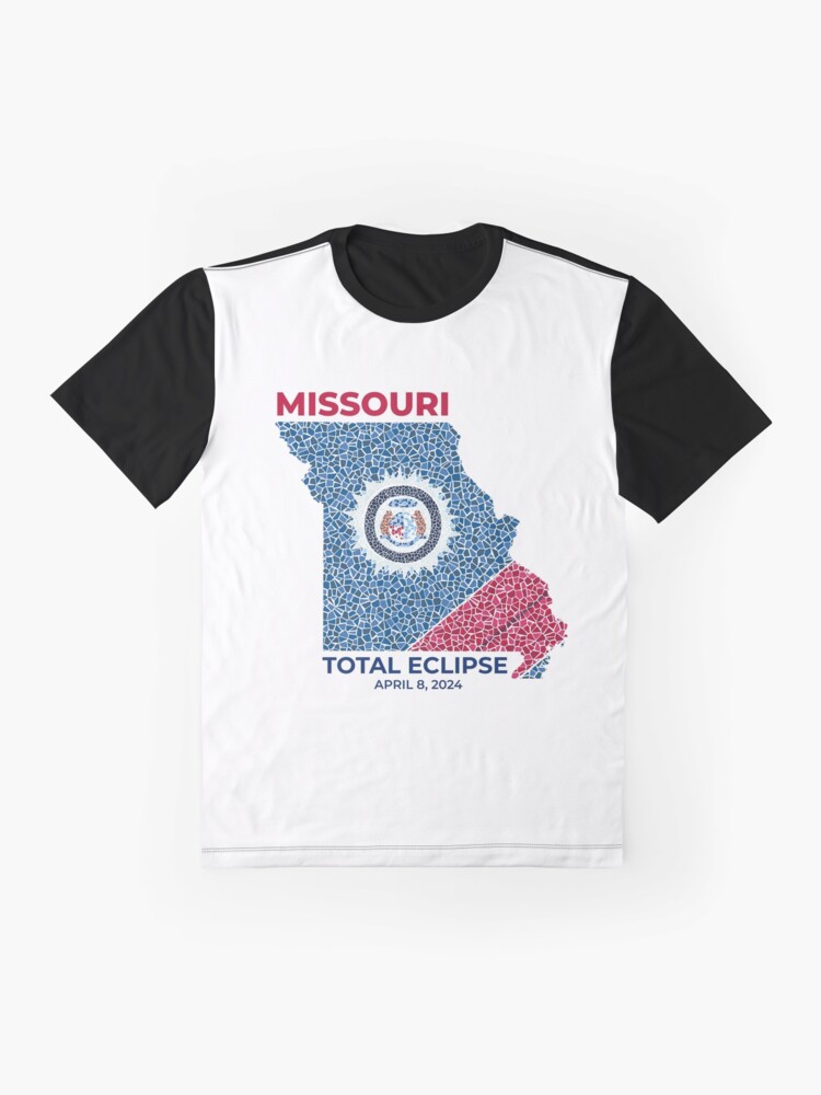 Thumbnail 4 of 5, Graphic T-Shirt, Missouri 2024 Total Eclipse designed and sold by Eclipse2024.