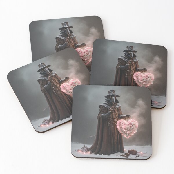 Item preview, Plague Doctor Valentine's 1 designed and sold by sage-and-se7en.