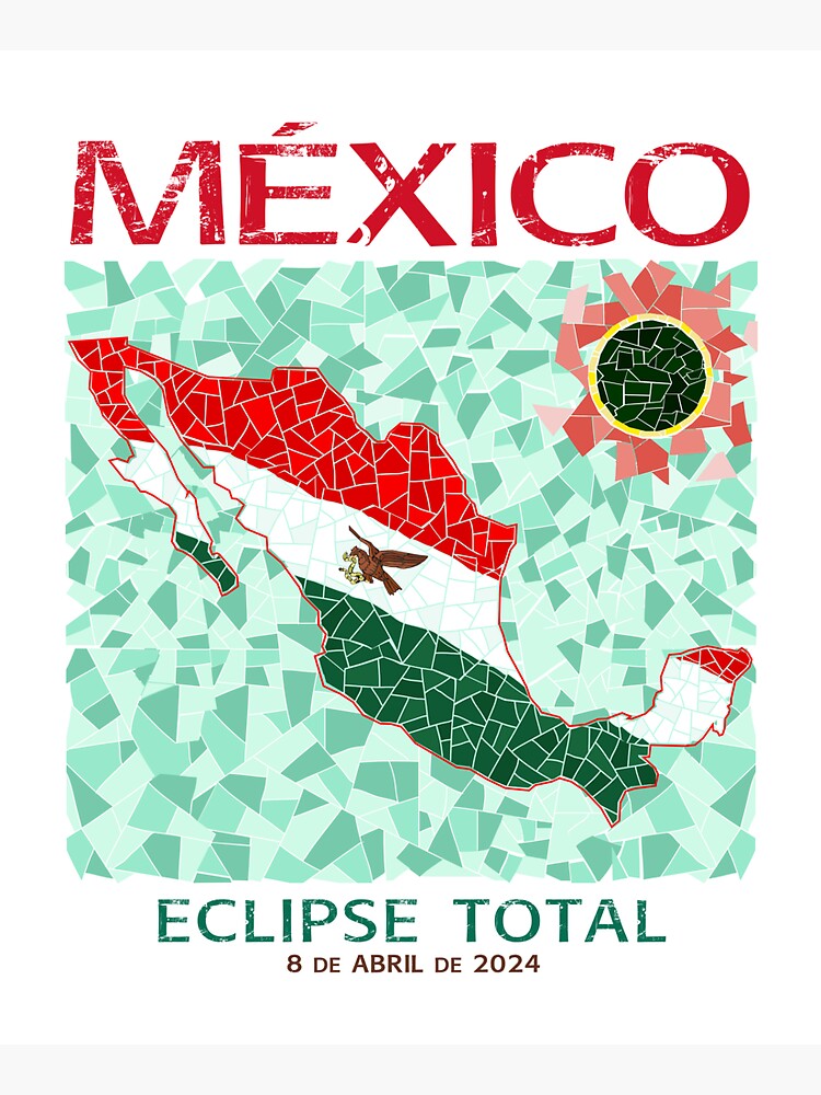 Thumbnail 5 of 5, Tote Bag, Mexico 2024 Total Eclipse designed and sold by Eclipse2024.