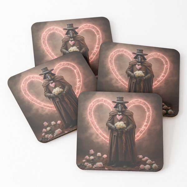 Item preview, Plague Doctor Valentine's 3 designed and sold by sage-and-se7en.