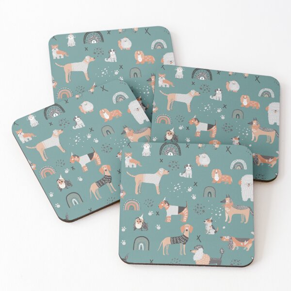 Item preview, Happy dogs designed and sold by mythical-llama.