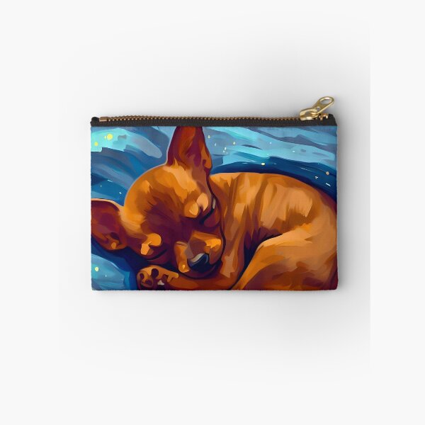 Item preview, Miniature Pinscher in The Starry Night  designed and sold by City0fDreams.