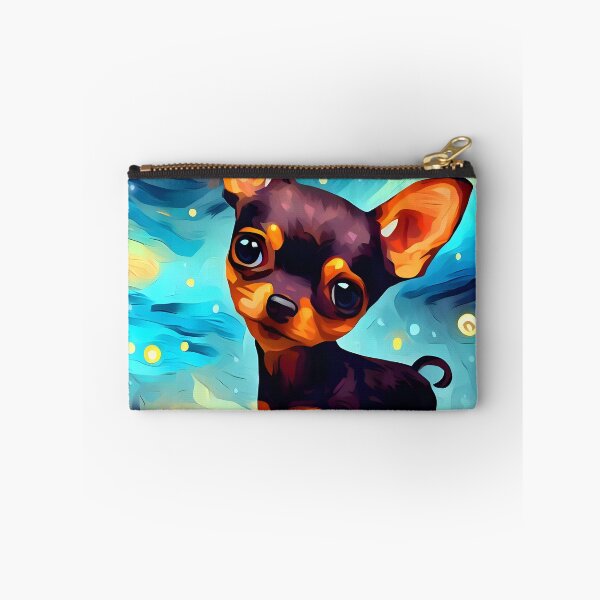 Item preview, Miniature Pinscher in The Starry Night  designed and sold by City0fDreams.