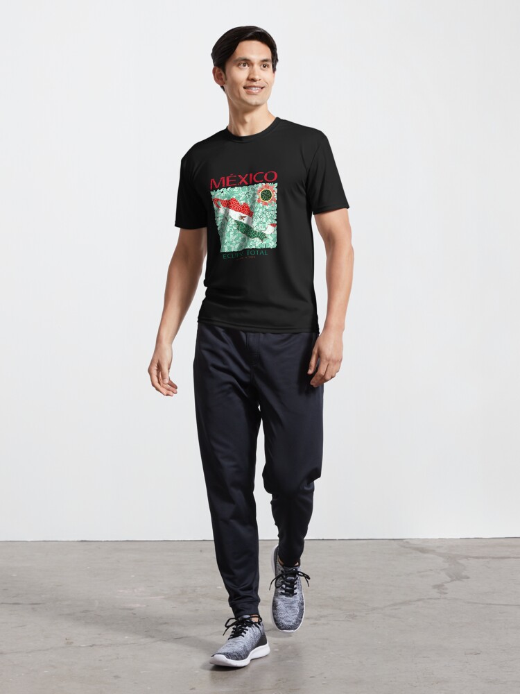 Thumbnail 5 of 7, Active T-Shirt, Mexico 2024 Total Eclipse designed and sold by Eclipse2024.