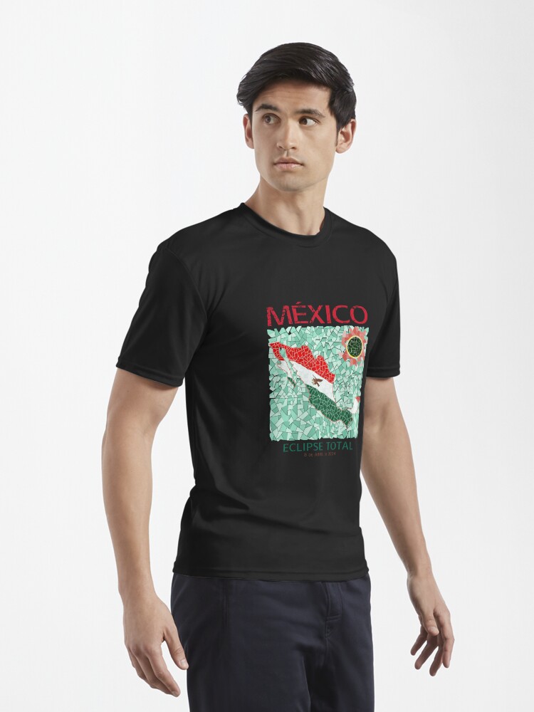 Thumbnail 3 of 7, Active T-Shirt, Mexico 2024 Total Eclipse designed and sold by Eclipse2024.