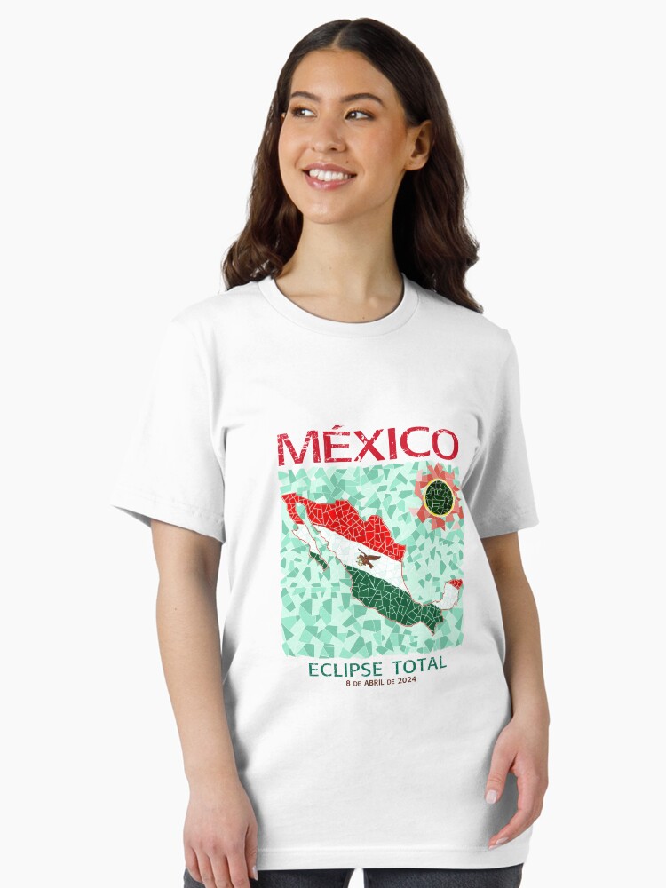 Thumbnail 2 of 7, Essential T-Shirt, Mexico 2024 Total Eclipse designed and sold by Eclipse2024.