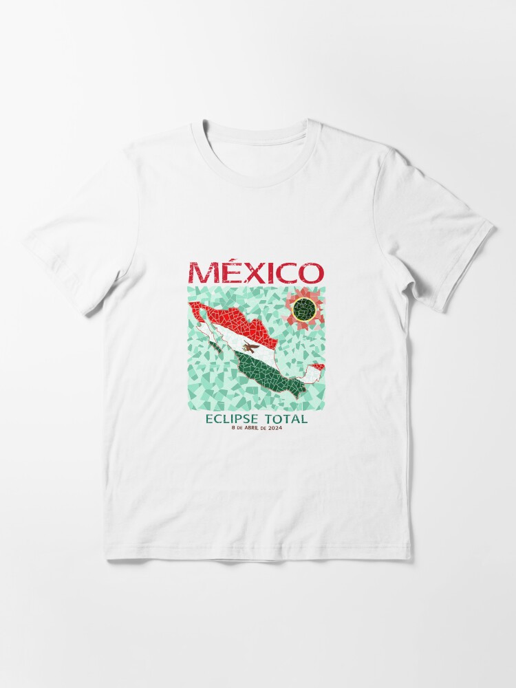Thumbnail 3 of 7, Essential T-Shirt, Mexico 2024 Total Eclipse designed and sold by Eclipse2024.