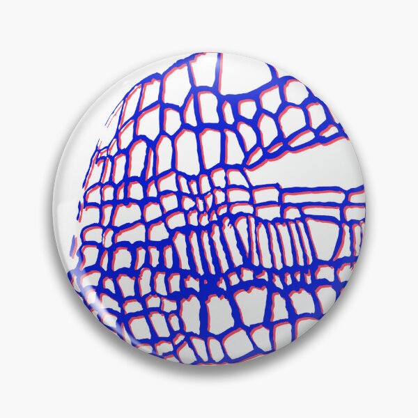 Item preview, Abstract cutout mask (blue red white background) designed and sold by MentaLee.