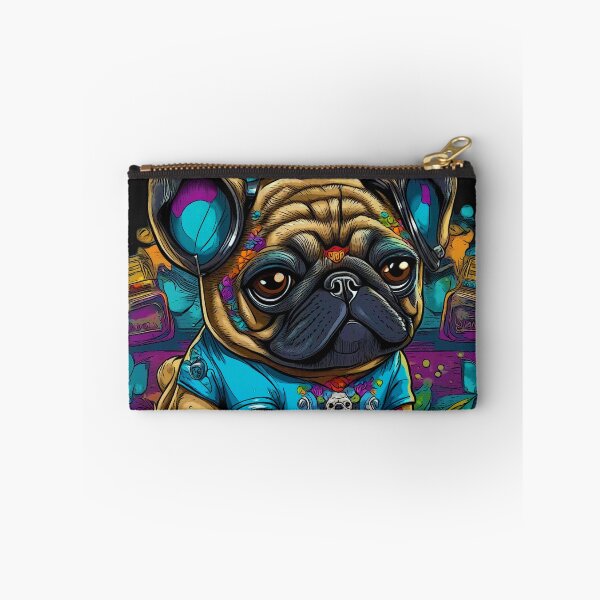 Item preview, Pug Skull Candy PASADENA TEXAS designed and sold by RedBluffTraders.