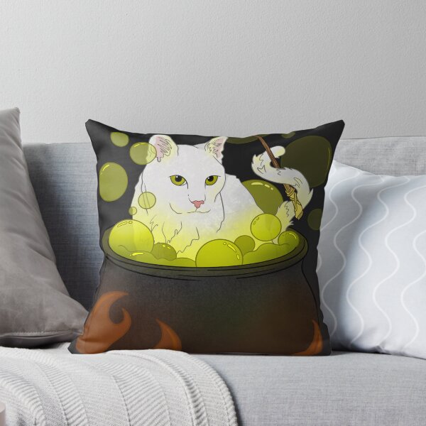 Item preview, Cauldron Cat designed and sold by youbetyourcass.