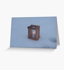 Canterbury Candle Greeting Card