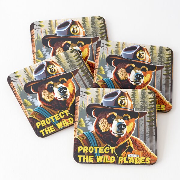 Item preview, Protect the wild places. This design helps all wildlife advocates show their support. (grizzly) designed and sold by Gilby-Designs.