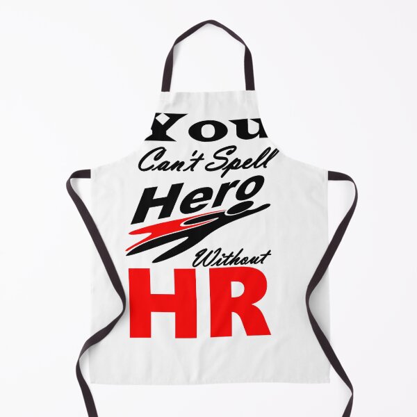 Item preview, You Can't Spell Hero Without HR Sticker designed and sold by FunnyDSN.