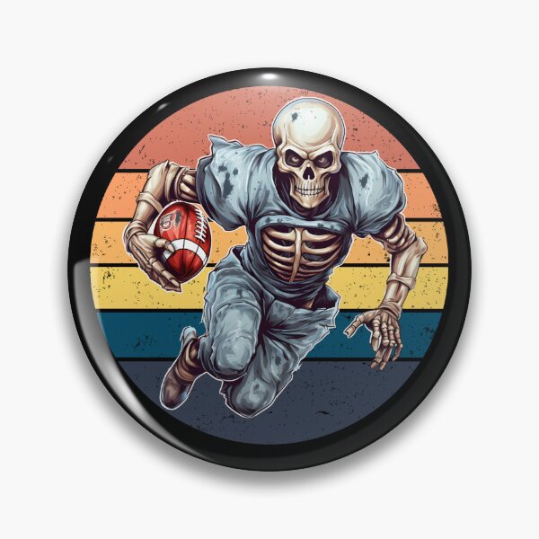 Item preview, Skeleton Football Player - Skeleton Playing Football designed and sold by elvisg03.