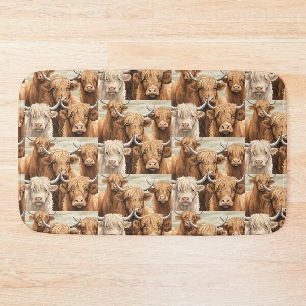 Item preview, Highland Cow Hang Out designed and sold by GROOVYJOURNEY.