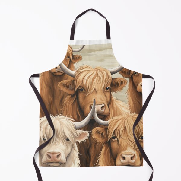 Item preview, Highland Cow Hang Out designed and sold by GROOVYJOURNEY.