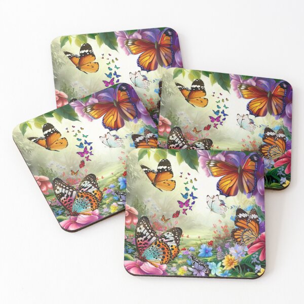 Item preview, Butterflies in a Blooming Garden 2 designed and sold by The Digital Compass.