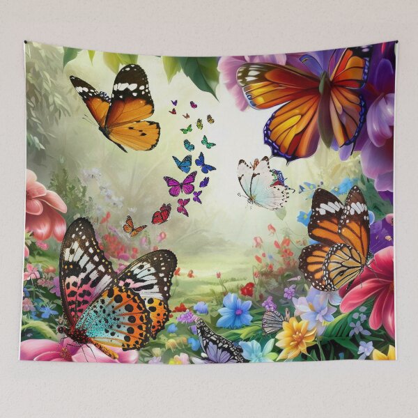 Item preview, Butterflies in a Blooming Garden 2 designed and sold by The Digital Compass.