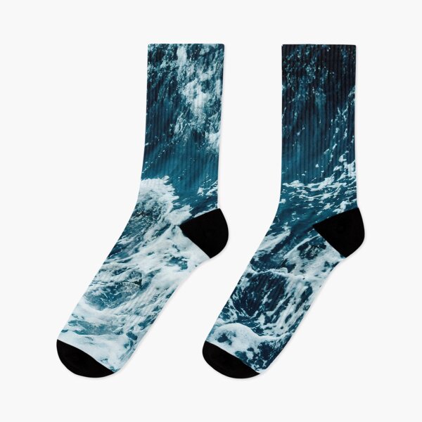 Item preview, Azure Symphony: Dancing with Deep Blue Ocean Waves designed and sold by Skeelo702.