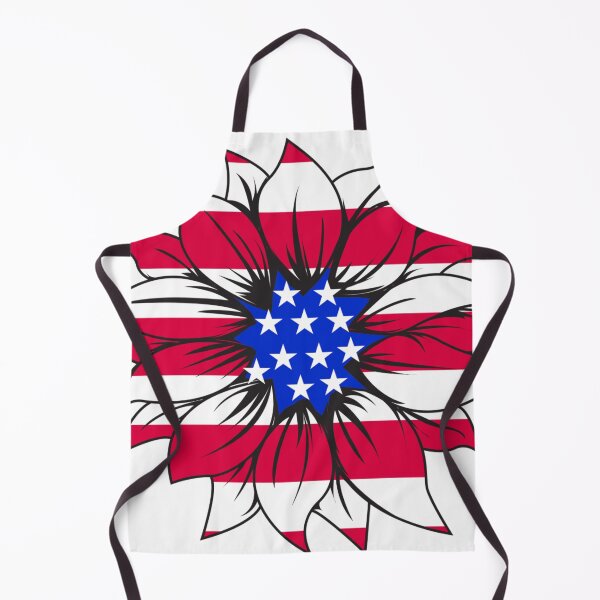 Item preview, American flag overlay flower graphic design print designed and sold by dcrc.