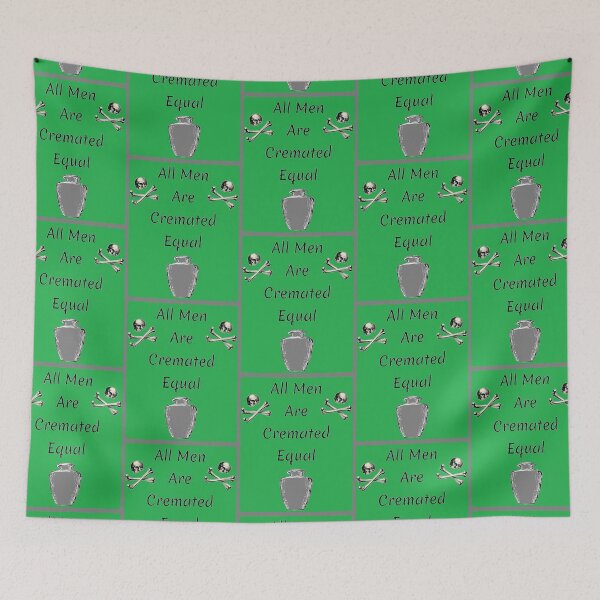 Item preview, Cremated Equal in Green designed and sold by MissLadyGraves.