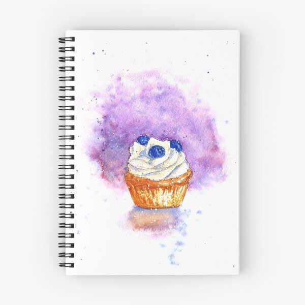 Item preview, Cupcake with blueberries designed and sold by Kardelia.
