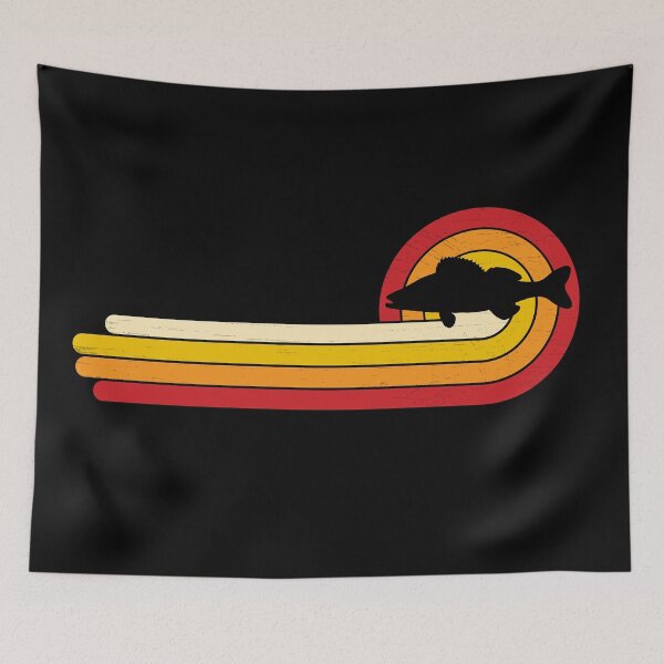 Item preview, Retro Vintage Walleye Fisherman Motive designed and sold by MarkusShirts.