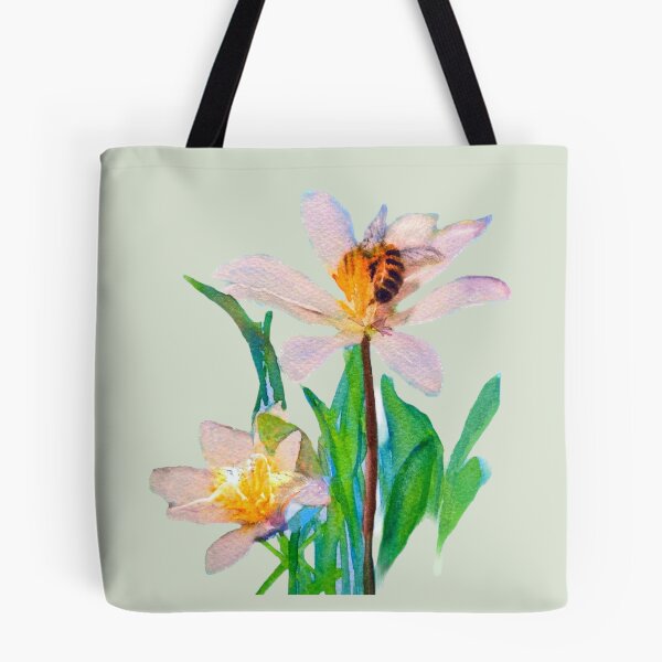 Item preview, Golden Fairy in Daisy with her Bee friend & Protector designed and sold by LkateMc.