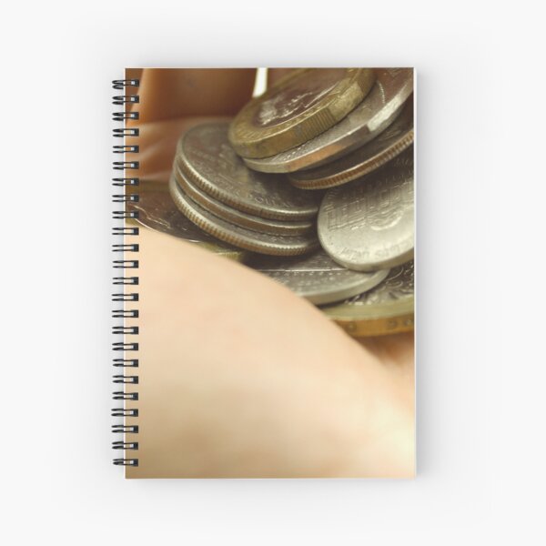 Item preview, Person holding several coins in palm of hand designed and sold by EwanP123.