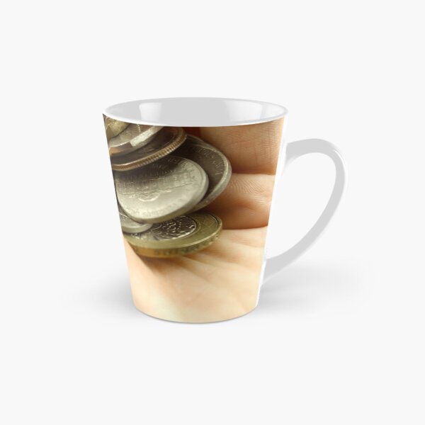 Item preview, Person holding several coins in palm of hand designed and sold by EwanP123.