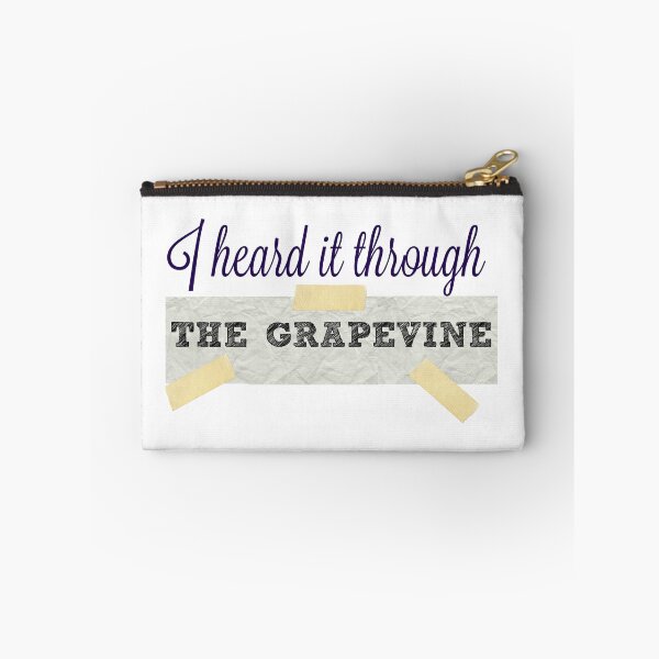 Item preview, Heard it Through THE GRAPEVINE designed and sold by Hannah Moskowitz.