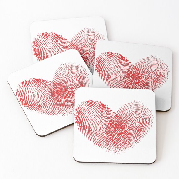 Item preview, Finger print heart designed and sold by sofs-52.