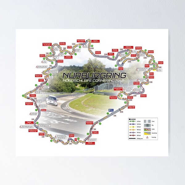 Item preview, Nurburgring Race Track designed and sold by lacm2020.